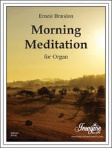 Morning Meditation Organ sheet music cover